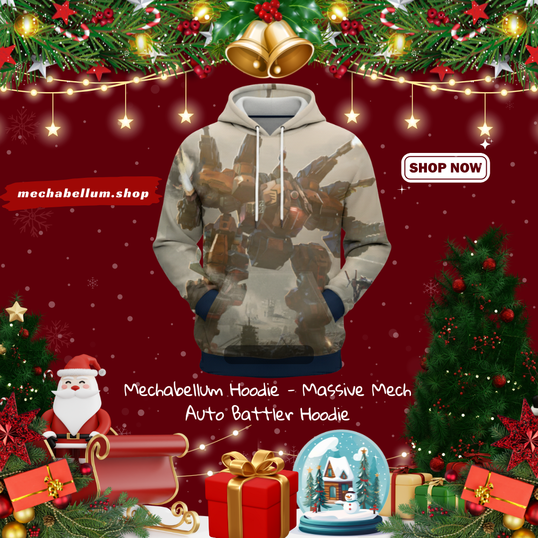 Mechabellum Hoodie - Massive Mech Auto Battler Hoodie